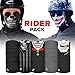 S A - UV Face Shields 5 Pack - Multipurpose Neck Gaiter, Balaclava, Elastic Face Mask for Men and Women (Rider)