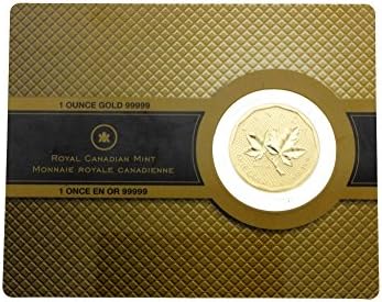 2008 Canada 1 oz Gold Maple Leaf .99999 BU in Assay Card