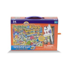 Cranium Puzzles Plus Seek and Find - Let's Go to the City by Cranium