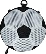 Portable Speakers and Case, Compatible with all Ipods and MP3 players. -Soccer series - Includes shoulder strap - Black/White