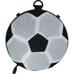 Ipod Case and Speaker, Soccer Ball Black and White, by Maar