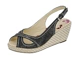 Reneeze ACTIVE 1 Women Platform Wedge Sandals Black 51LmPet%2BGmL. SL160 Reneeze ACTIVE 1 Women Platform Wedge Sandals Black