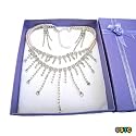 Deluxe Rhinestone Necklace & Earring Set (G) ~ Elegant Rhinestone Jewelry & Accessories ~ Great Gift Idea!