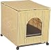 Mr. Herzher's Litter Pan Cover - Nat. Wicker - Jumbo 23.5