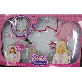 Barbie I Can Be A Pet Doctor Dress Up Outfit by 