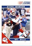 2011 Score Football Card # 38 Steve Johnson - Buffalo Bills - NFL Trading Card In a Protective Screwdown Case!