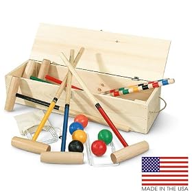 Click here to buy Forest Industries Eastport Croquet Set.
