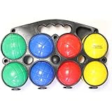Beach/ Lawn Game- 4 Player Economy Bocce Ball Set With Carry Case