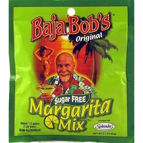 Baja Bob's Margarita Mix, Sugar-Free, Splenda, Low-Carb, Makes 1/2 gallon