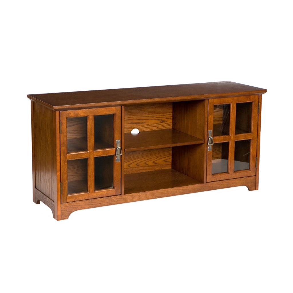 SEI Remington Media Stand, Mission Oak Home