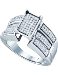 0.41CTW DIAMOND MICRO PAVE RING