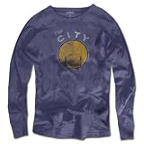 Golden State Warriors '47 Brand Blue Vintage Logo Scrum Long Sleeve T-Shirt
