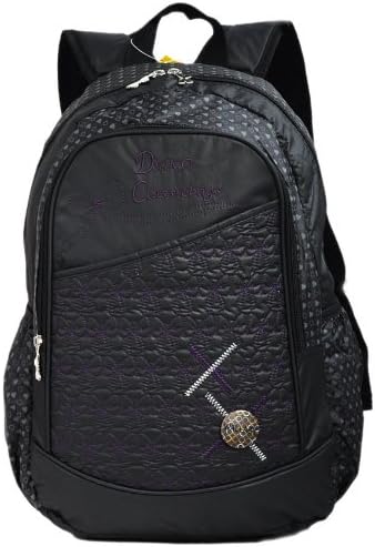 Middle School Students Backpack Laptop Black