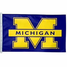 NCAA Michigan Wolverines 3-by-5 foot Flag