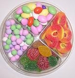Scott's Cakes 4-Pack Jordan Almonds, Chocolate Dutch Mints, Peach Rings, & Pectin Fruit Gels