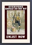 Framed Prints of Recruitment poster for the British Army from Mary Evans