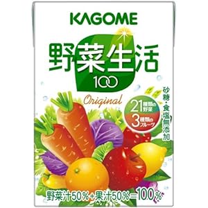 【クリックで詳細表示】カゴメ 野菜生活100オリジナル 100ml×36本