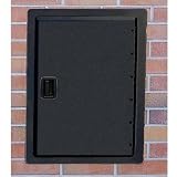 Fire Magic Legacy 12 Inch Black Single Access Door - Vertical