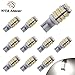YITAMOTOR 10 X T10 42-SMD Car Backup Reverse White LED Light Bulb 921 912 906 168 192