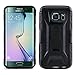 S6 Edge Case, LK Transformer Holster Dual Layer Armor Defender Full Body Protective Case Cover with Belt Clip & Kickstand for Samsung Galaxy S6 Edge