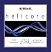 D'Addario H310 3/4M Helicore Silk & Steel violin Strings, Medium