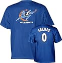 Gilbert Arenas Majestic Player Name and Number Washington Wizards T-Shirt