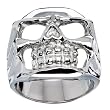 316L Surgical Stainless Steel Skull Ring