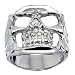 316L Surgical Stainless Steel Skull Ring