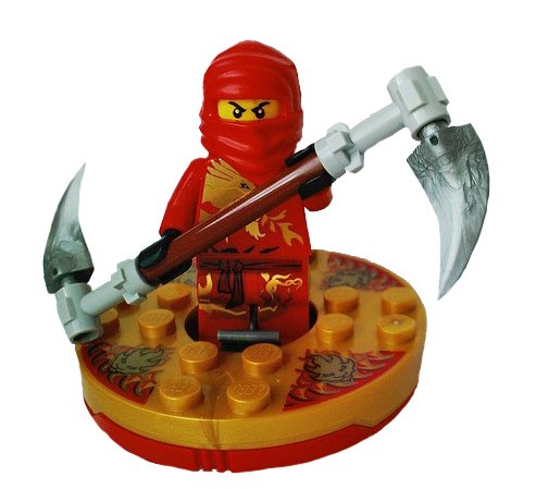 Lego Ninjago Kai DX Dragon Suit with Spinner and Special Weapon