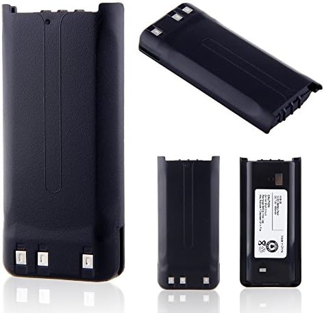 Gdealer 4 Pack 7.2V 1650mAh Ni-MH Two-way Radio Battery for Kenwood TK-2307,TK-3307,TK-2306,TK-3306,TK-2301,TK-3301,TK-2200, TK-2200P, TK-2200LP, TK-2202, TK-2202E, TK-2206, TK-2206M, TK-2207, TK-2207G, TK-2212M compatible with KNB-29 KNB-30 KNB-29N KNB-30A