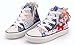 Legend E.C Cute Girls' Flower High Top Canvas Shoes Comfortable Bowknot Canvas Sneakers for Girls