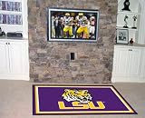 LSU Tigers FanMat 4 x 6 Area Rug