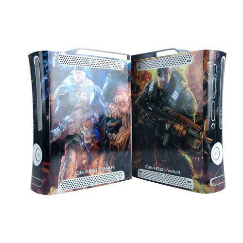 Gears of War Xbox 360 Protector Skin Decal Sticker, Item No. BOX0832-04