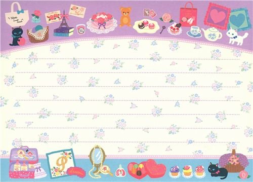 Imagen 5 de Bloc de Notas de en Estilo Francés flores troqueladas