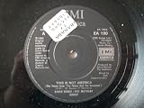 DAVID BOWIE/PAT METHENY GROUP This is Not America 7"