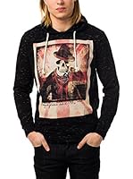 BIAGGIO Sudadera con Capucha (Negro)