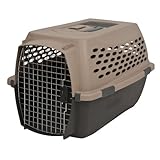 Petmate Ultra Vari Kennel Fashion Pet Carrier, 26-Inch, For Pets 20-25 Pounds, Deer/Brown