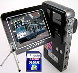SVP HDDV-3000 12MP Max. 6-in-1 Multi-Functional Camcorder with Rare Huge Flip LCD! (8GB SDHC Card & Tripod Included)