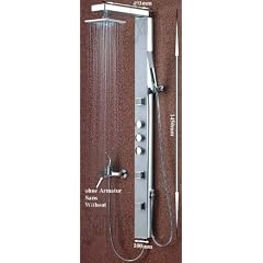 Aluminium Duschpaneel Duschs�ule von Sanlingo