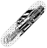 Mystery Picture Me Rolling - Dan Murphy Skateboard Deck - 7.75 in. x 31.5 in.