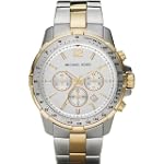 Michael Kors Quartz Grayson Chronograph White Dial Men's Watch MK8185