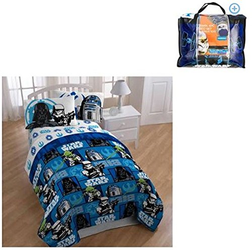 Star Wars Good vs Evil 4-Piece Bedding Set with Bonus Tote