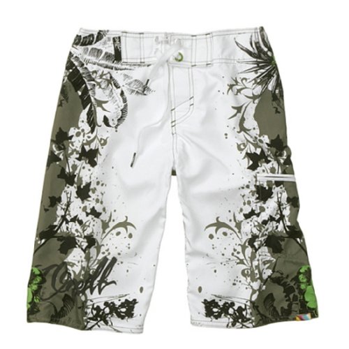 O`Neill Shorts Kinder, weiß/oliv