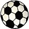 Soccer Ball Rug - 39" Round