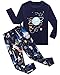 Family Feeling Tractor Little Boys Long Sleeve Pajamas Sets 100% Cotton Pyjamas Kids Pjs Size 5 Grey