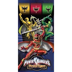 Characterworld Power Rangers Mystic Force Towel