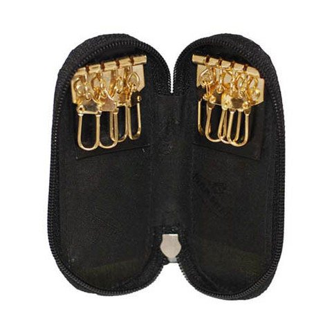 8 Hook Zipper up Key Case