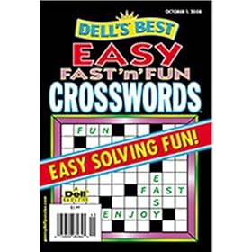 Dells Best Easy Fast N Fun Crosswords by 