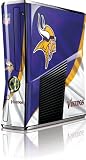 Skinit Minnesota Vikings Vinyl Skin for Microsoft Xbox 360 Slim (2010)