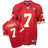 Men`s Kansas City Chiefs #7 Matt Cassel Team Replica Jersey